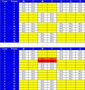 shift planner free