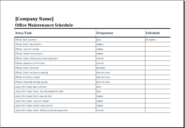 reading list template