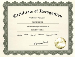 Awards Certificates | Free Templates Clip Art & Wording | Geographics