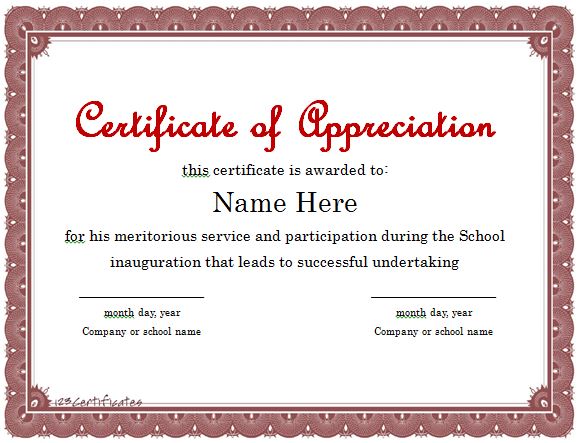 certificate of appreciation template powerpoint 30 free 