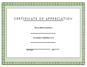 Gold Seal Certificate Appreciation Ribbon | Anderson's