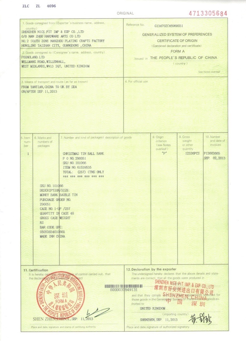 China Certificate of Origin What An Importer Should Know