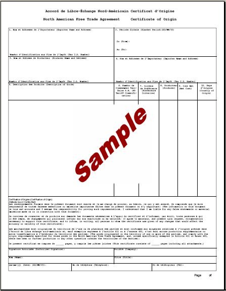 certificate of origin nafta Google Search | NAFTA certificate of certificate of origin nafta Google Search | NAFTA certificate of