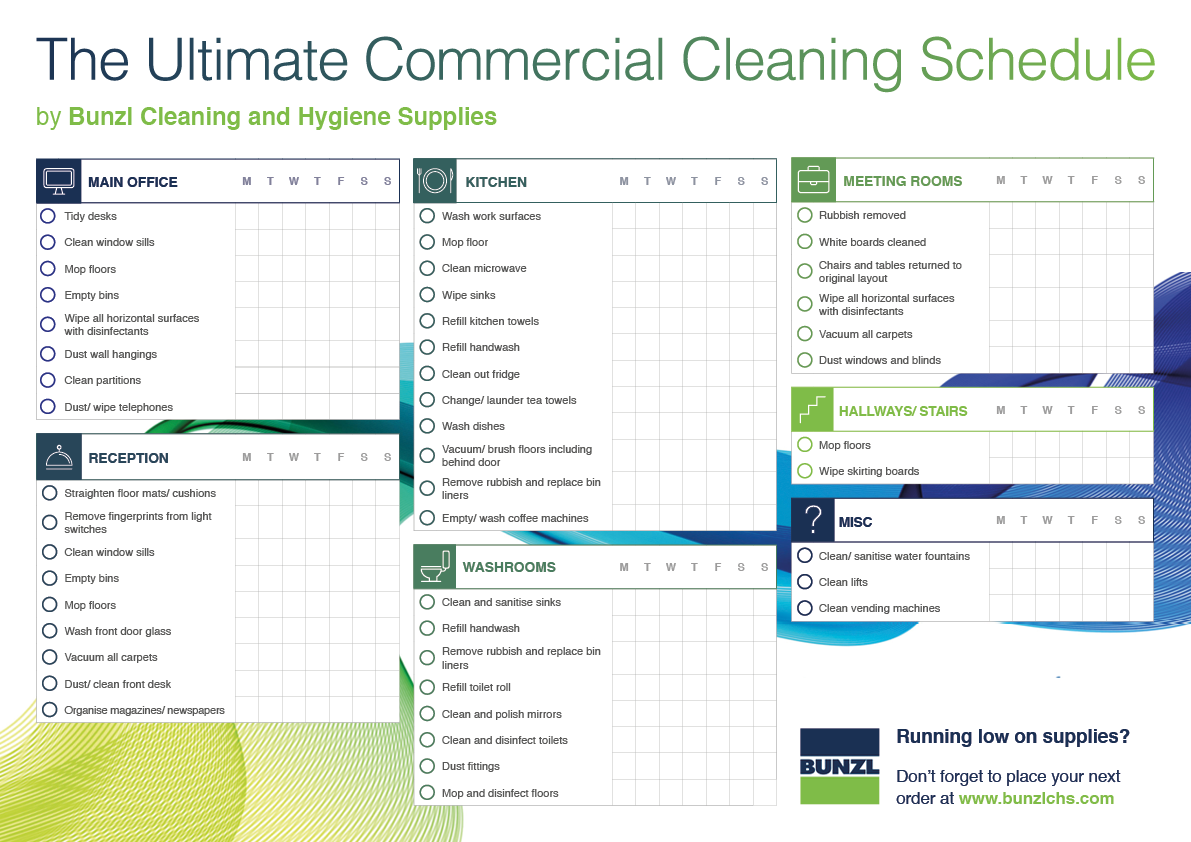 The Green Cleaning Company: Office cleaning checklists