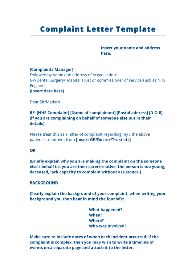 12+ Complaint Letter to Landlord – Free Sample, Example, Format 