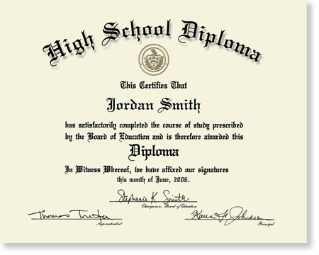 US College Diploma Style 1 | Buy Diploma Online