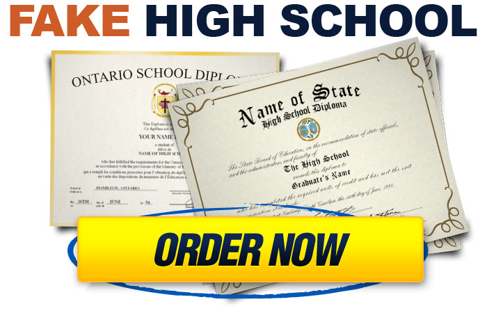 Buy A Fake High School Diploma & Transcripts Online!