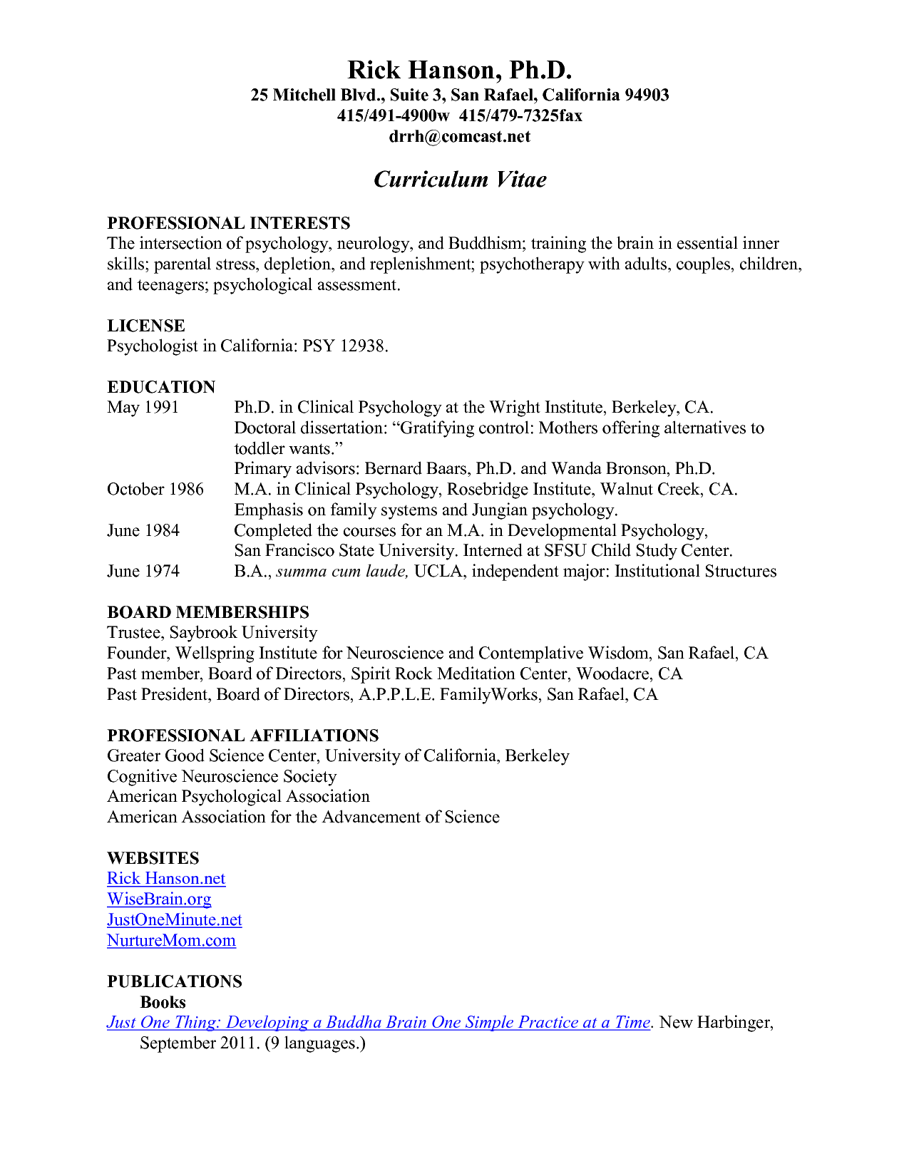 Help with making a great resume