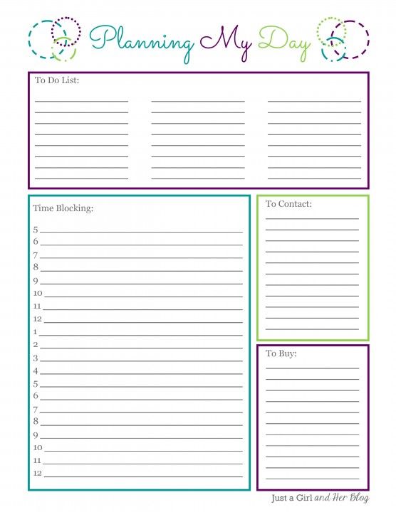 Best 25+ Daily planner printable ideas on Pinterest | Daily 