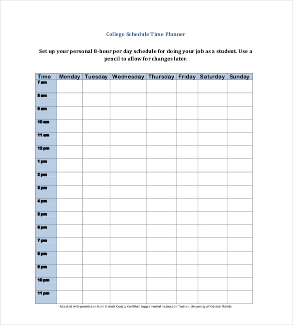 Daily Planner Template 26+ Free Word, Excel, PDF Document | Free 