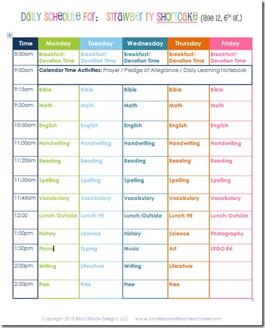 Reading the Daily Schedule with Your Child YouTube