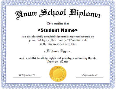 Free Printable High School Diploma Template. Huge Collection of 