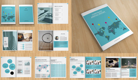 20+ Professional InDesign Annual Report Templates – Desiznworld