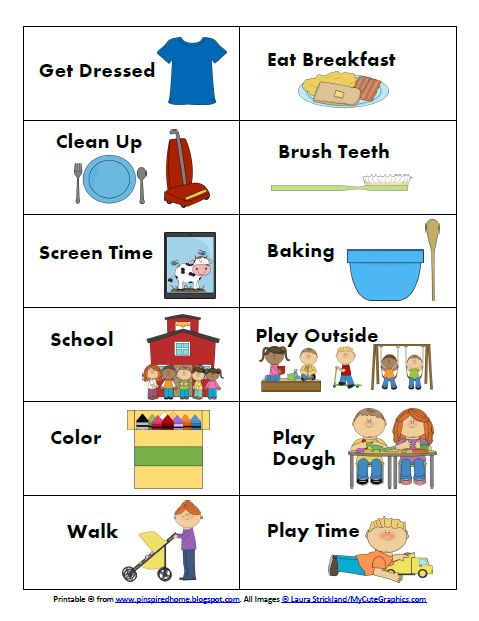 Best 25+ Visual schedule preschool ideas on Pinterest | Picture 