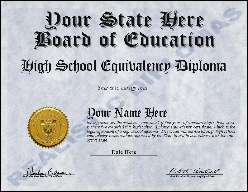 Ged Certificate Template Download | Media Templates