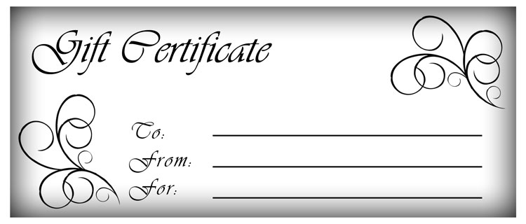 to large word free gift certificate template