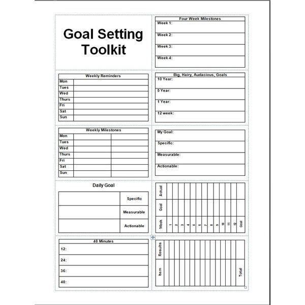 25+ best Goals template ideas on Pinterest | Short term goals 