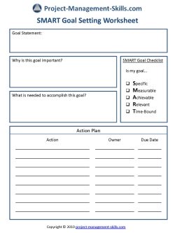 Goal Setting Worksheets for Kids & Adults | Goal setting worksheet 