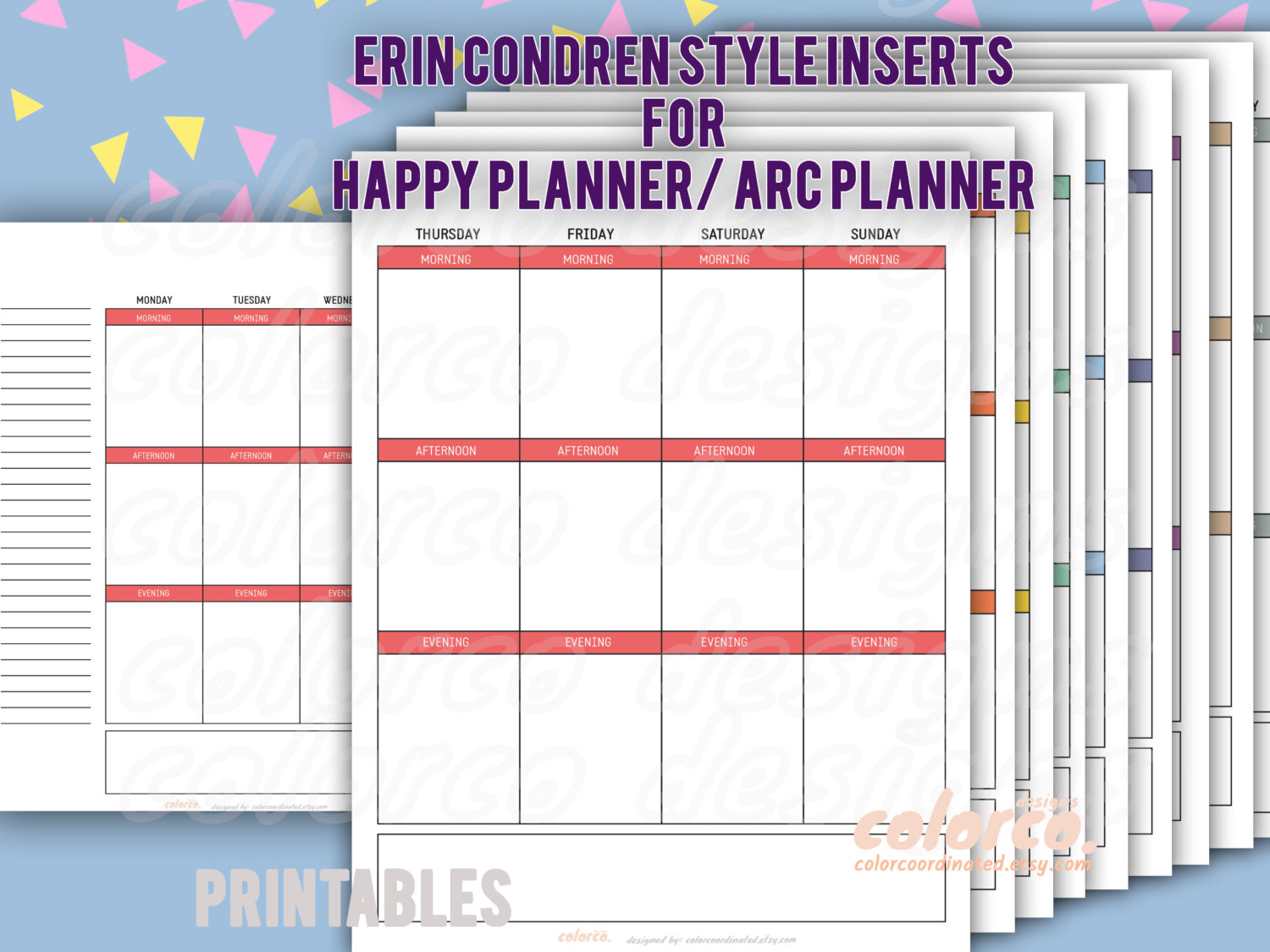 Faux Happy Planner Inserts – Free Planner Printable | Free planner 