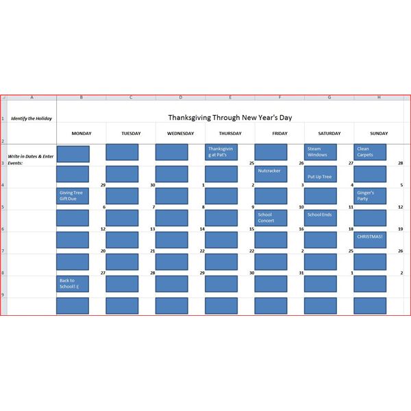 Free Holiday Planner Template: Download It Now!