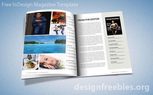 template free download indesign free and premium print magazine 