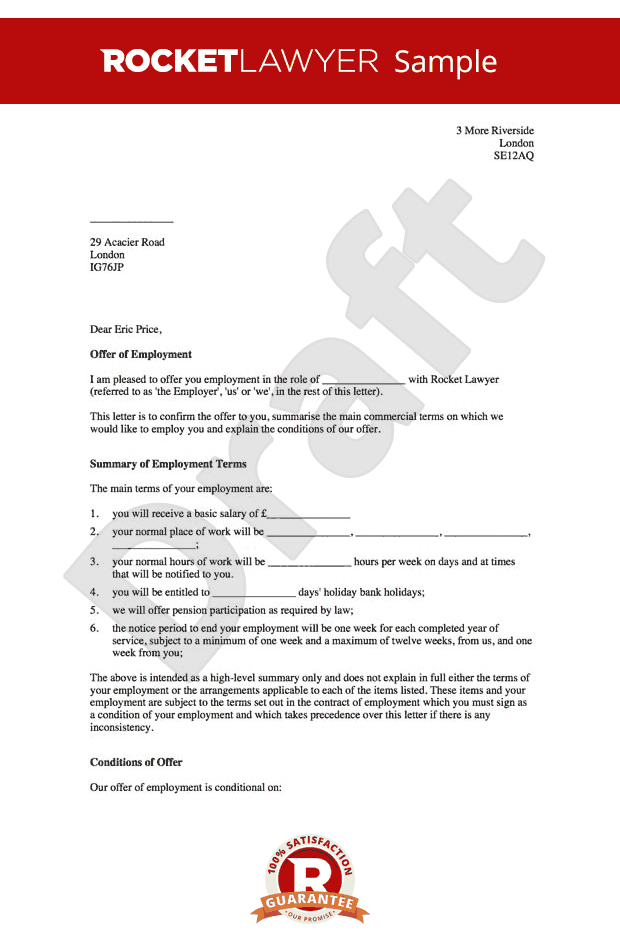 Cover letter sample for job application in word format