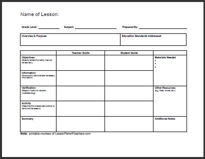 Best 25+ Lesson plan templates ideas on Pinterest | Teacher lesson 