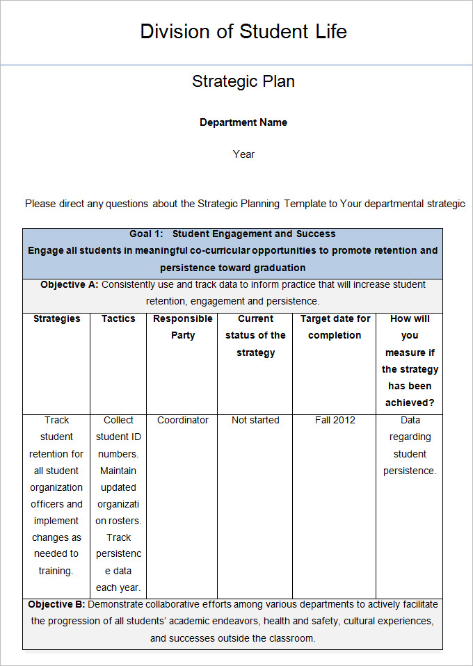 4 life planner template | Ganttchart Template