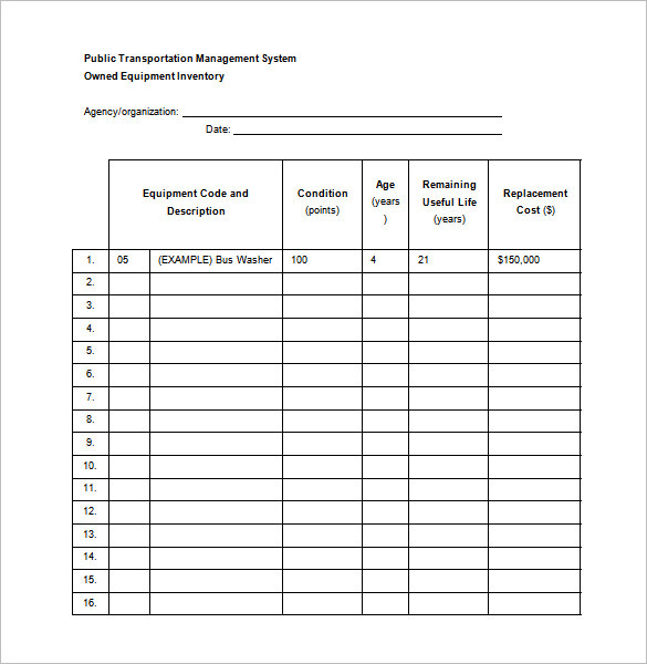 Maintenance Schedule Template – 20+ Free Word, Excel, PDF Format 