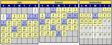 On Call Schedules: Templates, Patterns, Rules… Oh My!