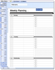 Choose a Daily Planner for OneNote