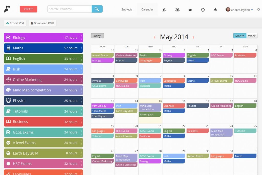 online daily planner template