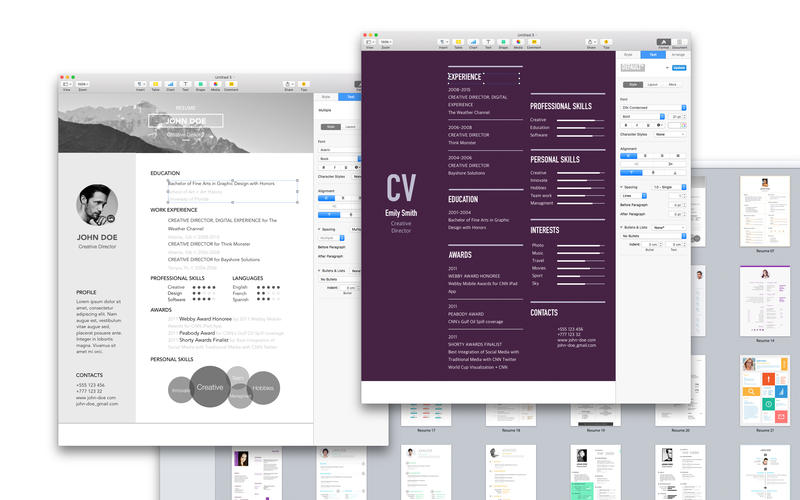 35+ Best Resume Templates Of 2016 DzineFlip