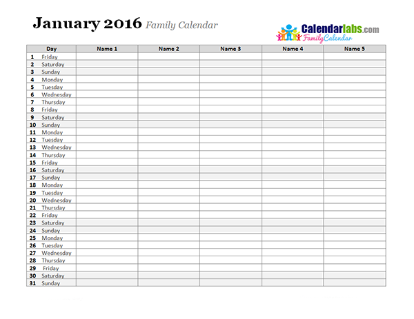 Printable Daily Planner Calendar Gallery Calendar Templates