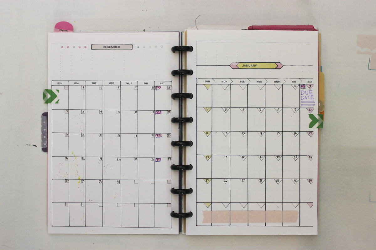 2 DAILY PLANNERS INCLUDED! *FILOFAX PERSONAL SIZE, KIKKI.K TIME 