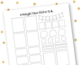 9+ Planner Stickers Free PSD, AI, Vector EPS Format Download 