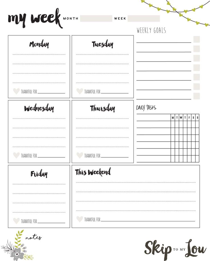 Best 25+ Printable planner ideas on Pinterest | Free printable 