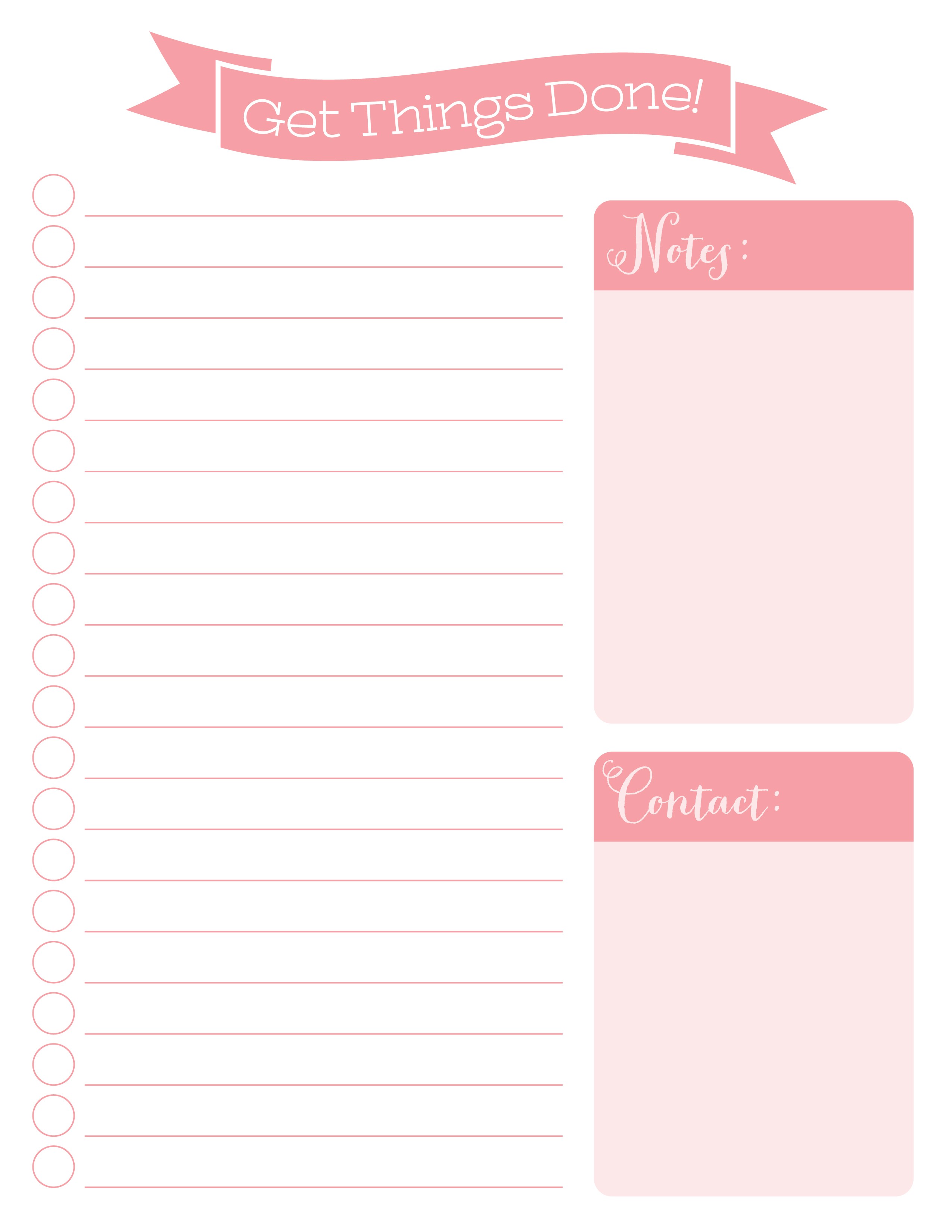 MsWenduhh Planning & Printing: Free Printable Inserts