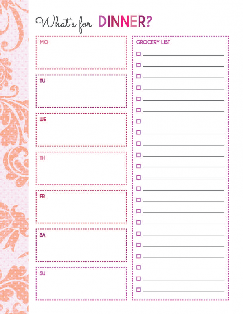 200 Printable Planner Pages – Planner Addiction