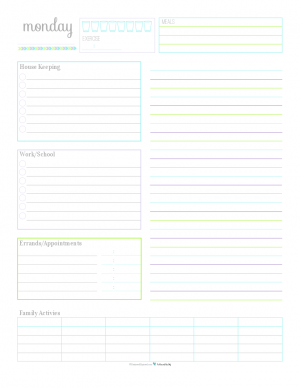 Personal Planner Free Printables