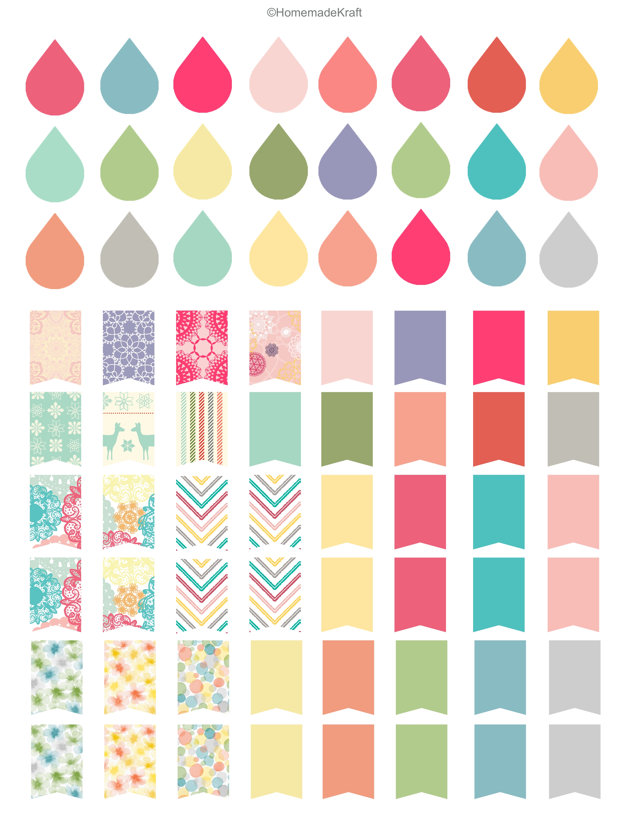 Printable Planner Stickers Planner Template Free