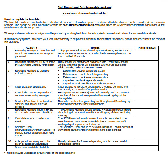 Recruitment Strategy Template – 13+ Free Word, PDF, Documents 