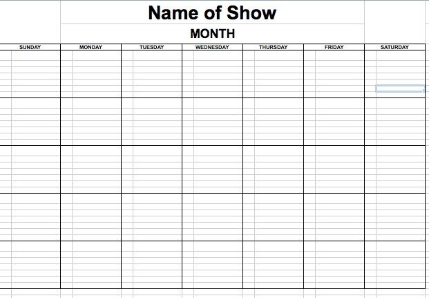Rehearsal Schedule Template – 10+ Free Word, Excel, PDF Format 