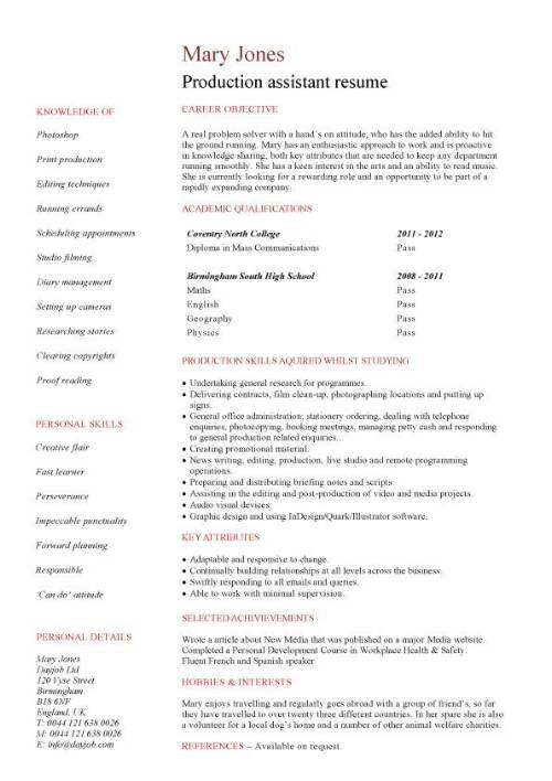 11 Student Resume Samples No Experience | Resume | Pinterest 