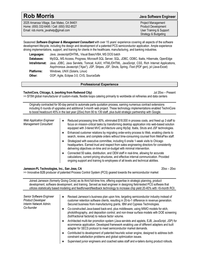 Resume Examples. software engineer resume template senior Resume Examples. software engineer resume template senior