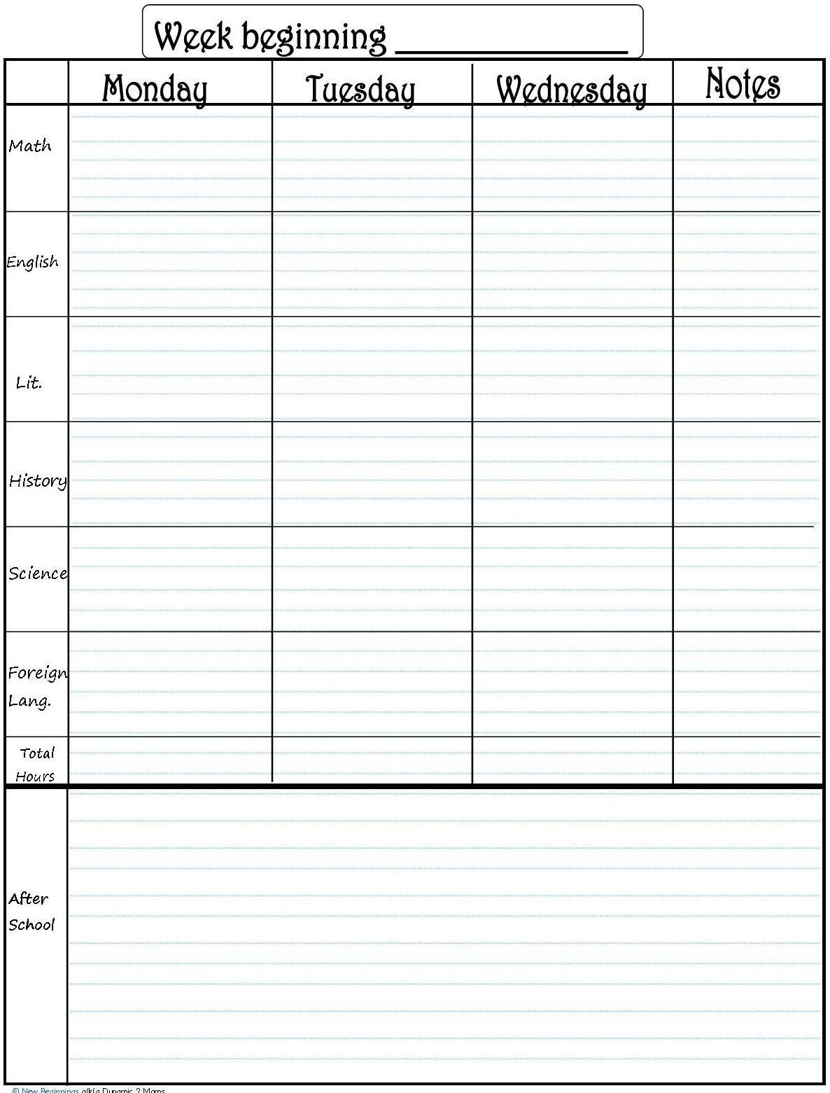 Student Planner