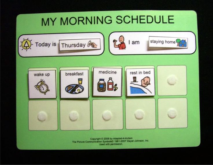 5 Reasons Why Visual Group Schedules Are Important | Visual 