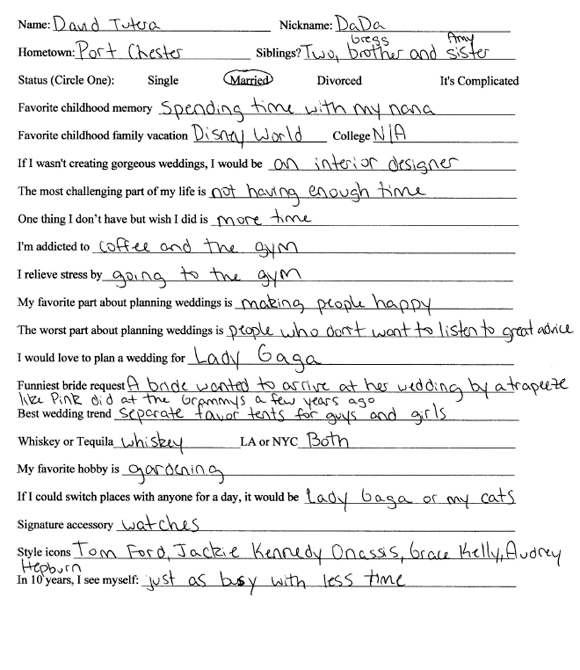 Wedding Photography Questionnaire Template | Event Management 