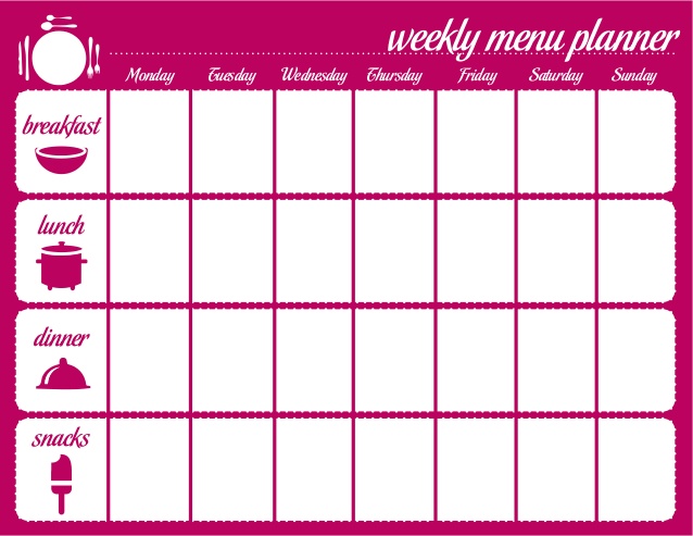 Best 25+ Meal planning templates ideas on Pinterest | Menu 