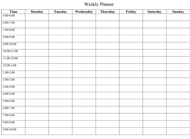 Personal Planner Free Printables